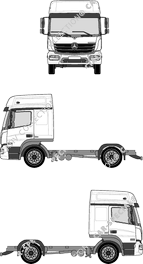 Mercedes-Benz Atego Chassis for superstructures, 2013–2016 (Merc_674)