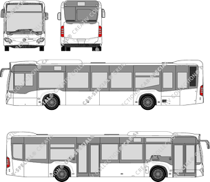 Mercedes-Benz Citaro bus, from 2013 (Merc_675)