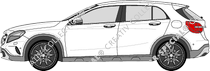 Mercedes-Benz GLA break, 2014–2020