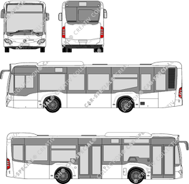 Mercedes-Benz Citaro Euro 6, Euro 6, bus, 2 Doors (2013)