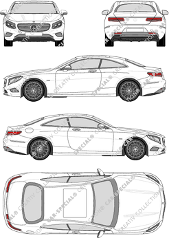 Mercedes-Benz S-Klasse, 2014–2020 (Merc_694)