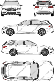 Mercedes-Benz C-Klasse T-Modell, T-Modell, 5 Doors (2014)