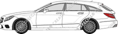 Mercedes-Benz CLS Shooting Brake, 2014–2017