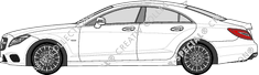 Mercedes-Benz CLS Coupé, 2014–2017