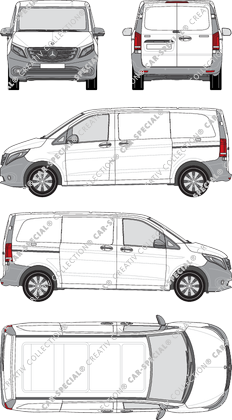 Mercedes-Benz Vito Kastenwagen, 2014–2023 (Merc_707)