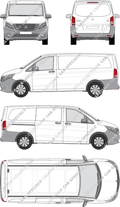 Mercedes-Benz Vito furgone, 2014–2023 (Merc_710)