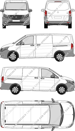 Mercedes-Benz Vito furgón, 2014–2023 (Merc_711)