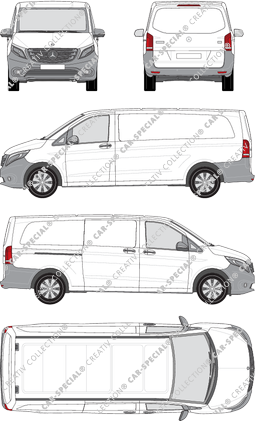 Mercedes-Benz Vito Kastenwagen, 2014–2023 (Merc_718)