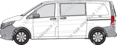 Mercedes-Benz Vito Mixto furgón, 2014–2023