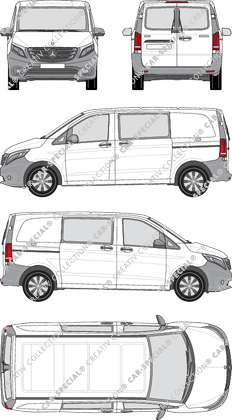 Mercedes-Benz Vito Mixto, 2014–2023 (Merc_729)