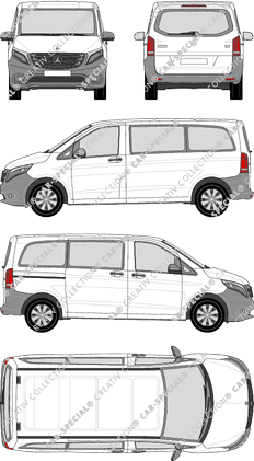Mercedes-Benz Vito Tourer, 2014–2023 (Merc_738)