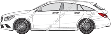 Mercedes-Benz CLA Shooting Brake combi, 2015–2019