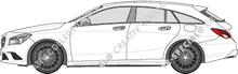 Mercedes-Benz CLA Shooting Brake, 2015–2019