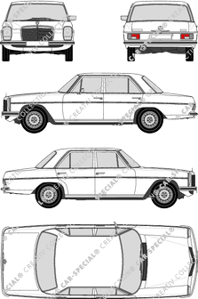 Mercedes-Benz W114, W115, /8
