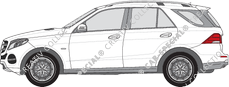 Mercedes-Benz GLE combi, 2015–2018