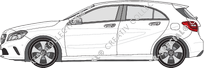 Mercedes-Benz A-Klasse Kompaktlimousine Kombilimousine, 2015–2018