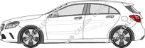 Mercedes-Benz A-Klasse Kompaktlimousine, 2015–2018