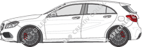 Mercedes-Benz A-Klasse Kompaktlimousine, 2015–2018