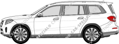 Mercedes-Benz GLS Station wagon, 2016–2019