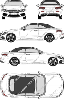 Mercedes-Benz C-Klasse, Cabrio, 2 Doors (2016)