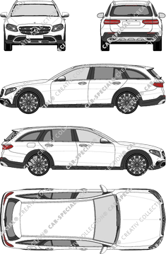 Mercedes-Benz E-Klasse T-Modell station wagon, 2017–2020 (Merc_789)