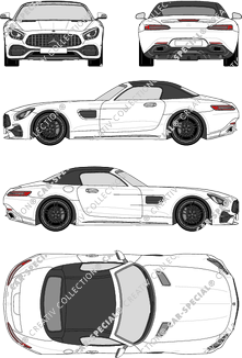 Mercedes-Benz AMG GT, 2017–2018 (Merc_790)