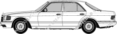 Mercedes-Benz S-Klasse, 1979–1991