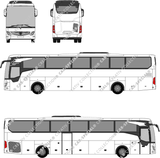 Mercedes-Benz Tourismo bus, from 2017 (Merc_804)