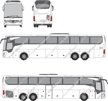 Mercedes-Benz Tourismo bus, from 2017 (Merc_805)