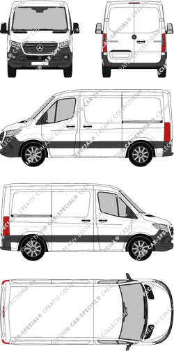 Mercedes-Benz Sprinter, current (since 2018) (Merc_810)