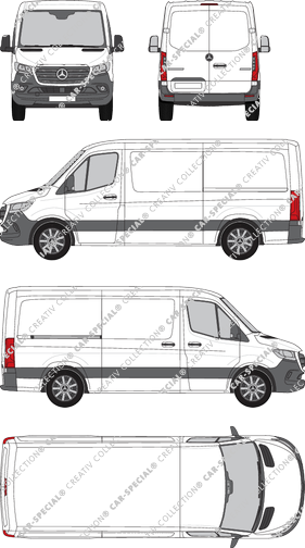 Mercedes-Benz Sprinter, current (since 2018) (Merc_817)