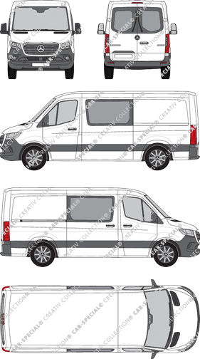 Mercedes-Benz Sprinter, current (since 2018) (Merc_821)