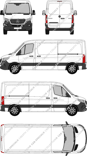 Mercedes-Benz Sprinter van/transporter, current (since 2018) (Merc_826)