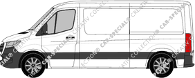 Mercedes-Benz Sprinter fourgon, actuel (depuis 2018)