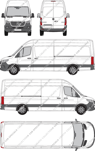 Mercedes-Benz Sprinter Kastenwagen, aktuell (seit 2018) (Merc_850)