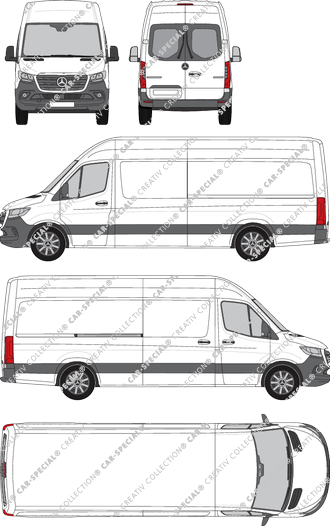 Mercedes-Benz Sprinter Kastenwagen, aktuell (seit 2018) (Merc_851)