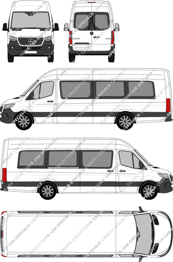 Mercedes-Benz Sprinter Tourer microbús, actual (desde 2018) (Merc_863)