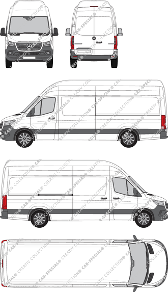 Mercedes-Benz Sprinter Kastenwagen, aktuell (seit 2018) (Merc_865)