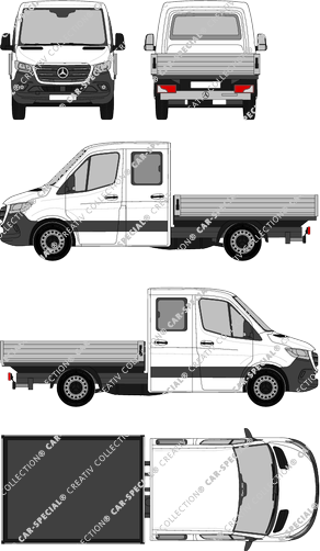 Mercedes-Benz Sprinter pont, actuel (depuis 2018) (Merc_882)