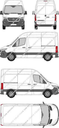 Mercedes-Benz Sprinter, current (since 2018) (Merc_915)