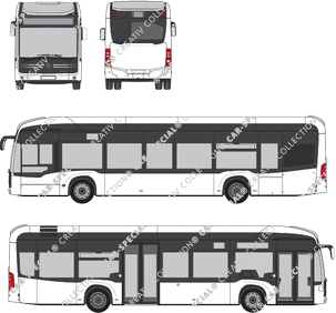 Mercedes-Benz Citaro bus, current (since 2019) (Merc_923)