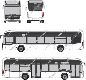 Mercedes-Benz Citaro eCitaro 628-630, bus, 2 Doors (2019)