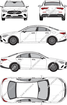 Mercedes-Benz CLA, actuel (depuis 2019) (Merc_941)