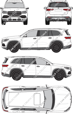 Mercedes-Benz GLS, aktuell (seit 2019) (Merc_951)