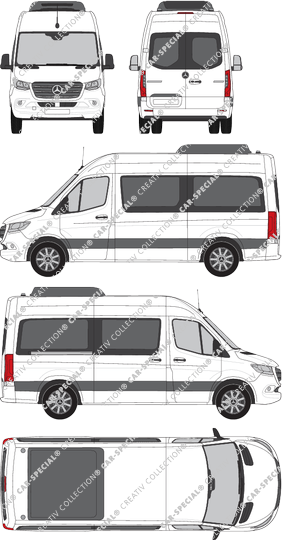 Mercedes-Benz Sprinter Mobility 23 minibus, current (since 2018) (Merc_959)