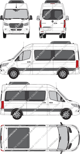 Mercedes-Benz Sprinter Mobility 23 camionnette, actuel (depuis 2018) (Merc_959)