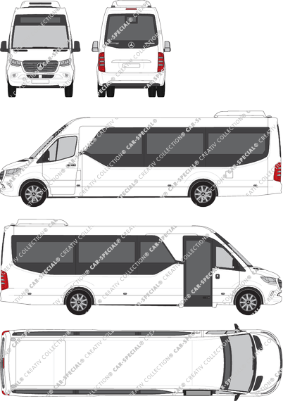 Mercedes-Benz Sprinter Travel 75 minibus, current (since 2018) (Merc_962)