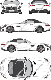 Mercedes-Benz AMG GT Coupé, actual (desde 2018) (Merc_967)