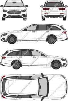 Mercedes-Benz E-Klasse T-Modell Station wagon, 2020–2023 (Merc_972)