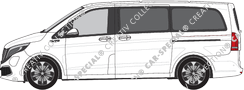 Mercedes-Benz EQV minibus, 2020–2023